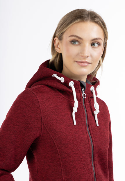 Dreimaster Maritim Damen Strickfleecejacke