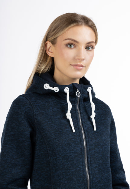 Dreimaster Maritim Damen Strickfleecejacke