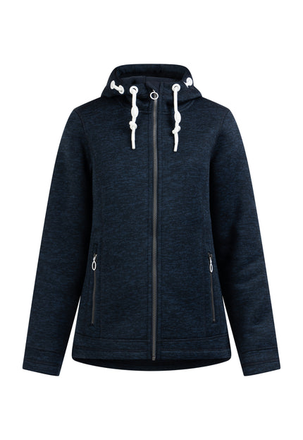 Dreimaster Maritim Damen Strickfleecejacke