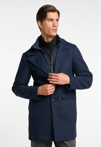 DreiMaster Klassik Men's Wool Blend Transition Coat