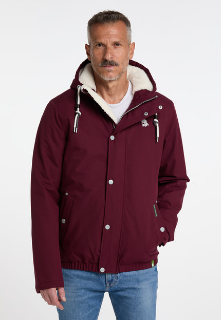 Schmuddelwedda Men's Winter Jacket Made From Recycled Polyester