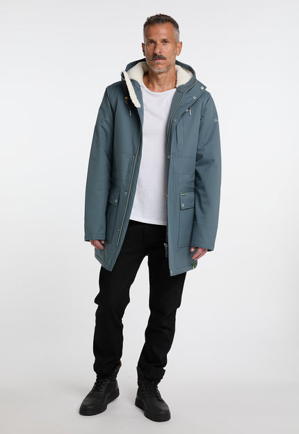 Schmuddelwedda Men's Winter Parka Made From Recycled Polyester