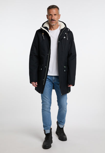 Schmuddelwedda Men's Winter Parka Made From Recycled Polyester