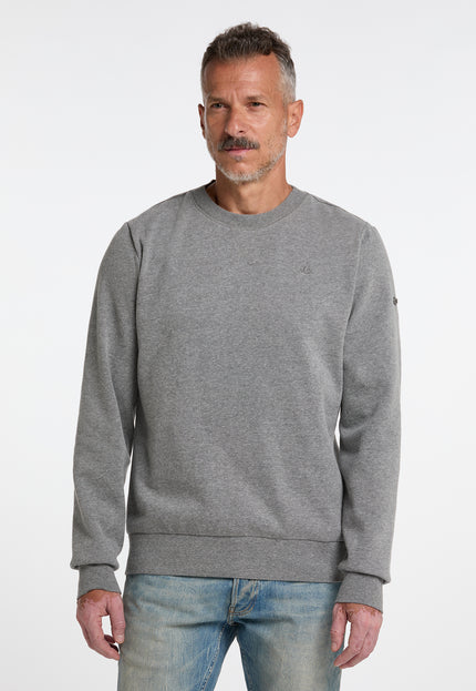 DreiMaster Vintage Men's Oversized Sweatshirt With Crew Neck