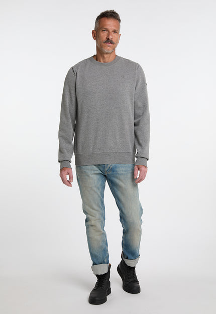 DreiMaster Vintage Men's Oversized Sweatshirt With Crew Neck