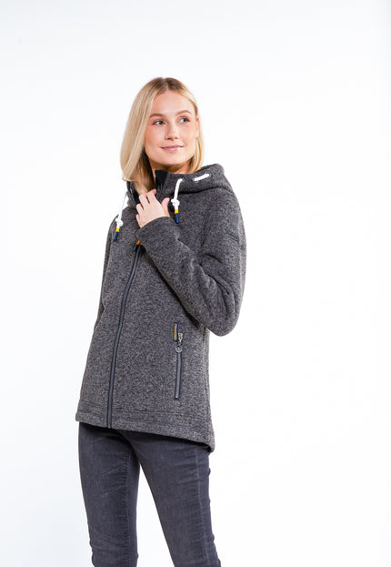 Schmuddelwedda Damen Strickfleecejacke