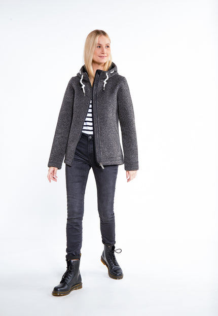 ICEBOUND Damen Strickfleecejacke