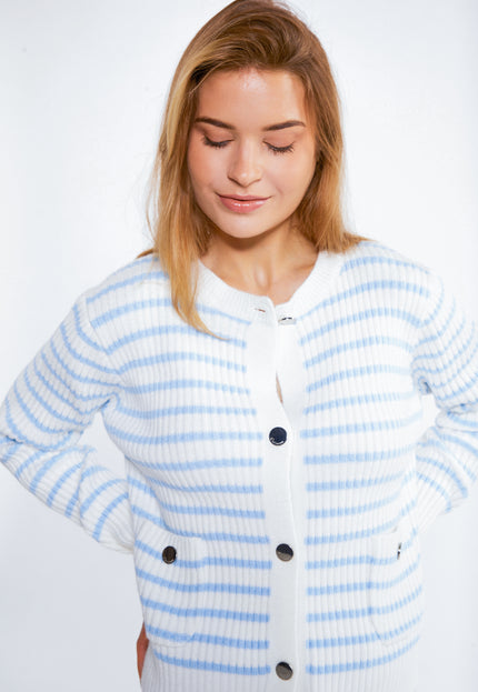 Dreimaster maritim Damen Cardigan mit Knopf