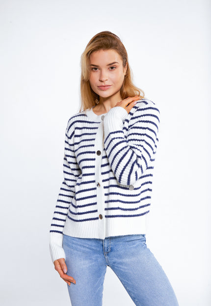 Dreimaster maritim Damen Cardigan mit Knopf