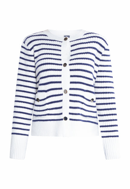 Dreimaster maritim Damen Cardigan mit Knopf