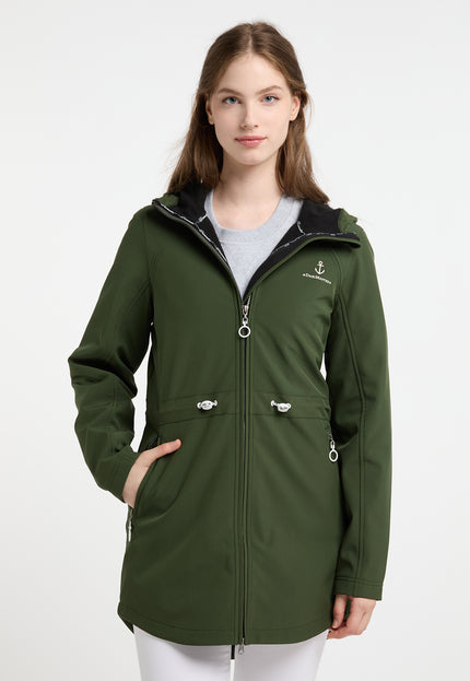 Dreimaster Maritim Damen Softshelljacke