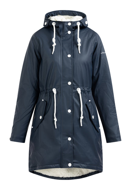 DreiMaster Maritim Women's Raincoat With Teddy Lining