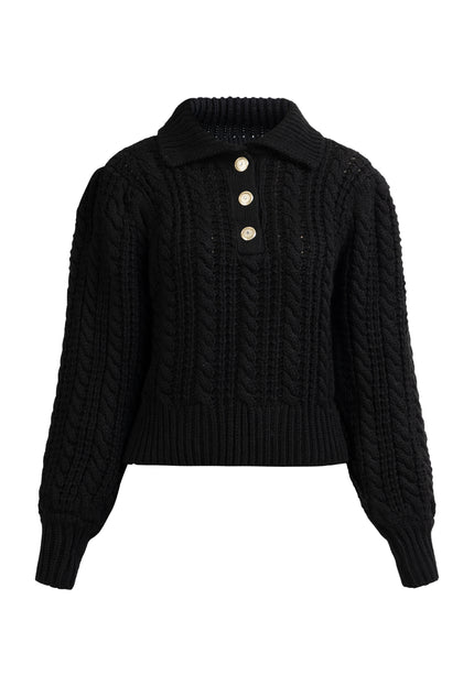 Dreimaster Vintage Damen Strickpullover