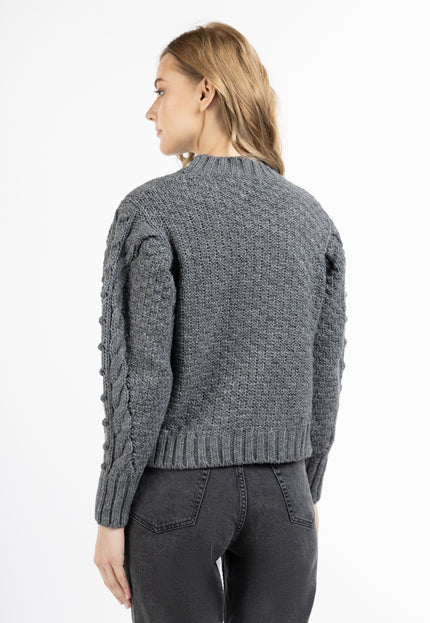 Dreimaster Vintage Damen Strickpullover