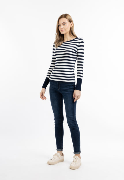 Dreimaster maritim Damen Strickpullover