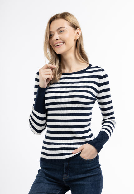 Dreimaster maritim Damen Strickpullover