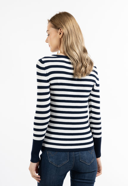 Dreimaster maritim Damen Strickpullover