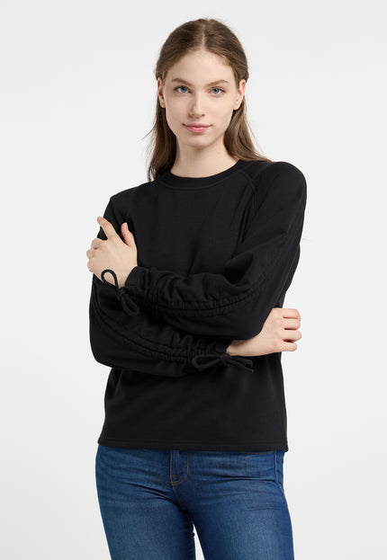 Dreimaster Maritim Damen-Sweatshirt mit Rundhalsausschnitt