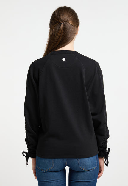 Dreimaster Maritim Damen-Sweatshirt mit Rundhalsausschnitt