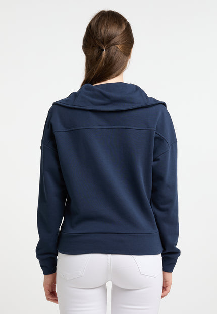 Dreimaster Maritim Damen-Oversize-Sweatshirt