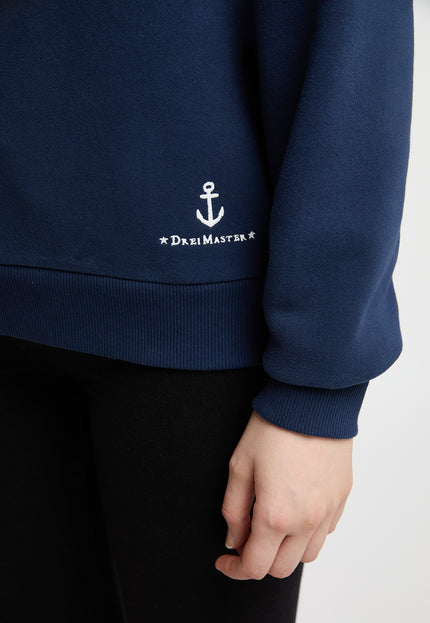 Dreimaster Maritim Damen Sweatshirt