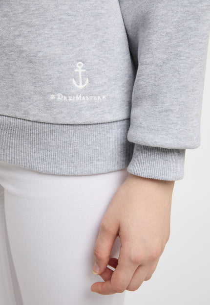 Dreimaster Maritim Damen Sweatshirt