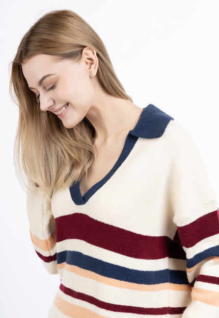 Dreimaster maritim Damen Strickpullover