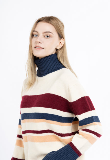 DreiMaster Maritim Women's Knit Turtleneck Sweater