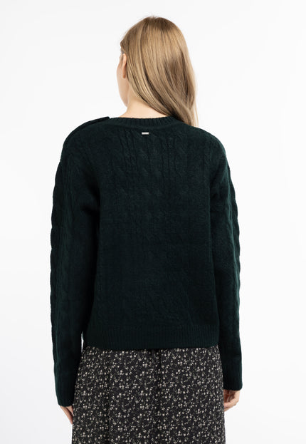 Dreimaster Vintage Damen Strickpullover