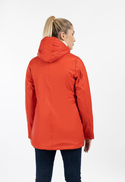 Dreimaster Maritim Damen Regenjacke mit Teddyfutter