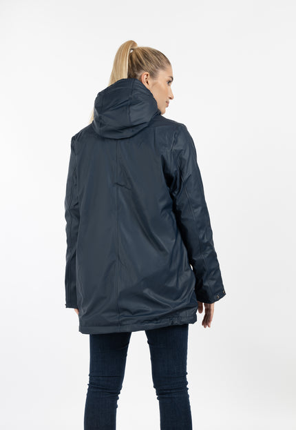 ICEBOUND Damen Regenjacke mit Teddyfutter