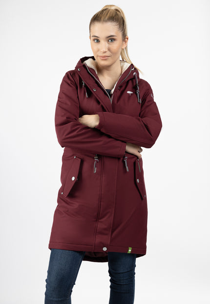 Schmuddelwedda Damen-Winterparka aus recyceltem Polyester