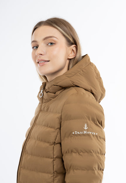 Dreimaster Maritim Damen wattierte Winterjacke