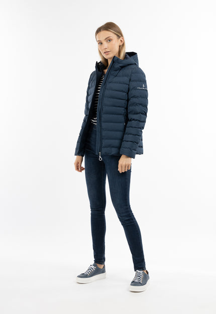 Dreimaster Maritim Damen wattierte Winterjacke