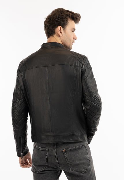 Dreimaster Vintage Herren Lederjacke