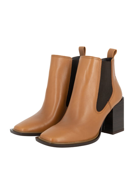 DreiMaster Klassik Women's Leather Ankle Boots