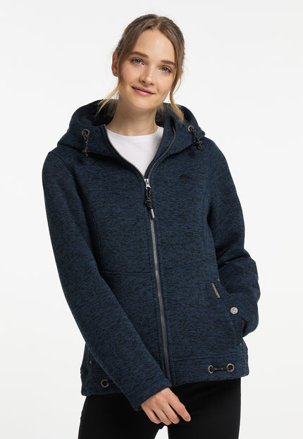 Schmuddelwedda Damen Strickfleecejacke