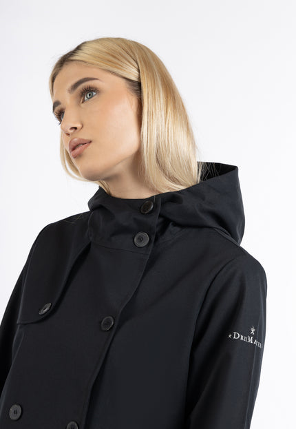 Dreimaster Klassik Damen Regenjacke – recyceltes Material