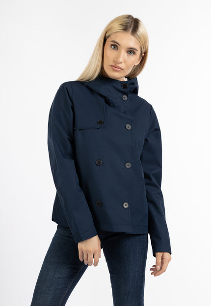 Dreimaster Klassik Damen Regenjacke – recyceltes Material