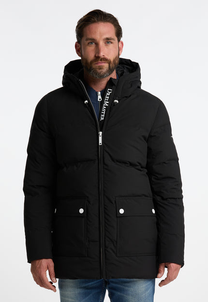 Dreimaster maritim Herren Winterjacke mit Wattierung