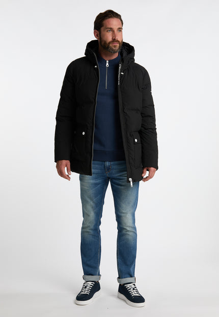 Dreimaster maritim Herren Winterjacke mit Wattierung