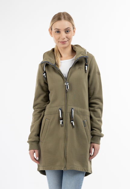 Schmuddelwedda Damen Lang Sweatjacke