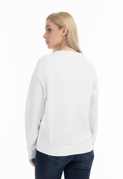 Dreimaster Maritim Damen-Sweatshirt mit Rundhalsausschnitt