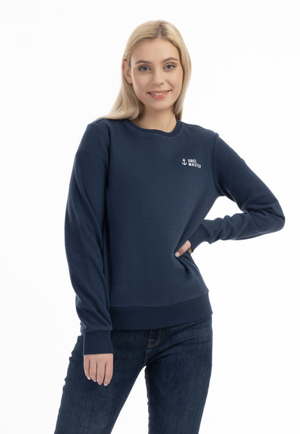 Dreimaster Maritim Damen Sweatshirt