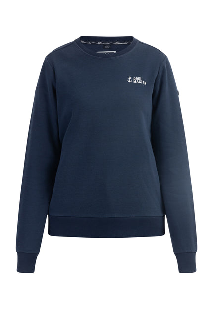 Dreimaster Maritim Damen Sweatshirt