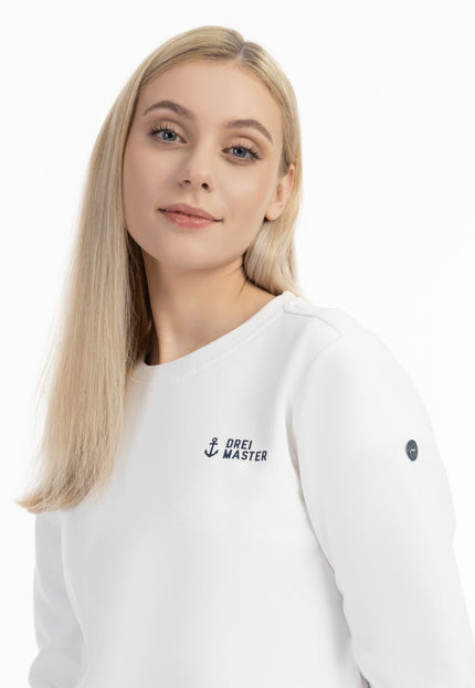 Dreimaster Maritim Damen Sweatshirt