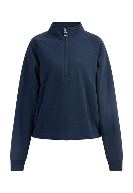 Dreimaster Maritim Damen Sweatshirt Troyer