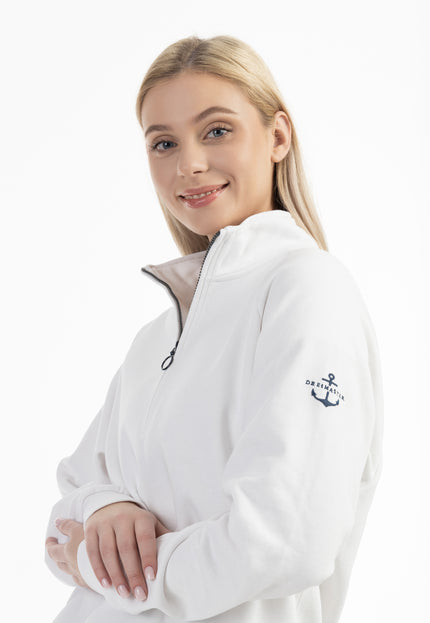 Dreimaster Maritim Damen Sweatshirt Troyer