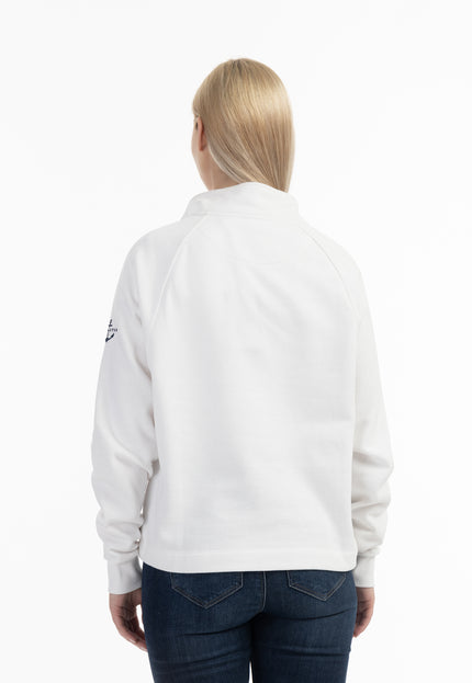 Dreimaster Maritim Damen Sweatshirt Troyer