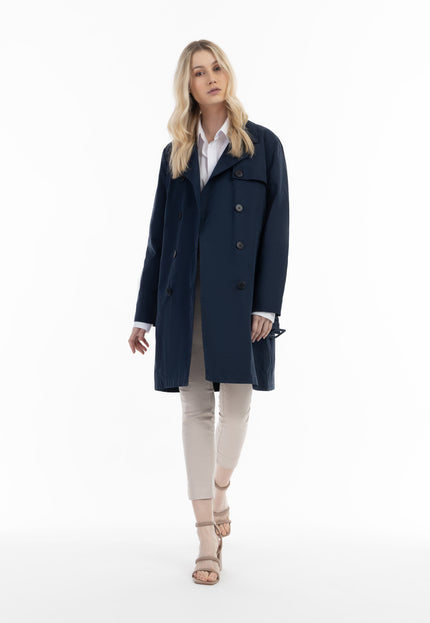 Dreimaster Klassik Damen-Klassiker-Trenchcoat